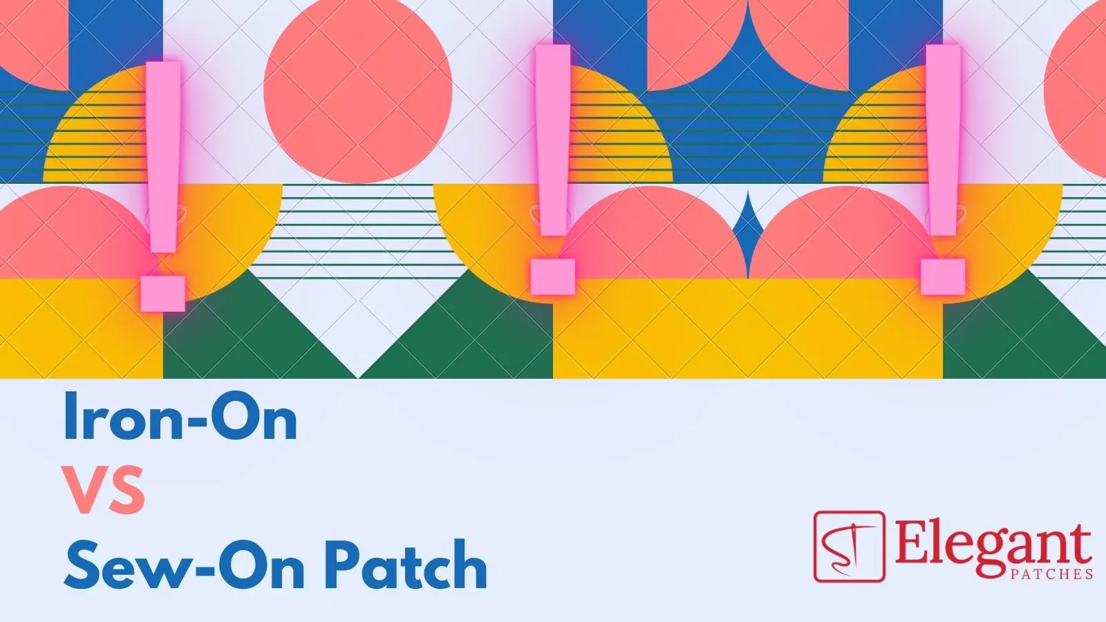 Image For Iron-On VS Sew-On Patch - Which One is More Effective?