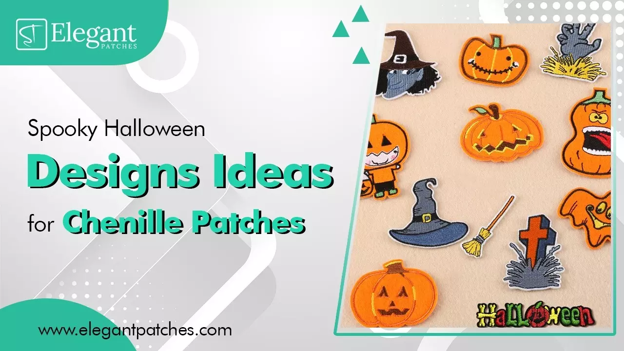 halloween designs ideas for chenille patches