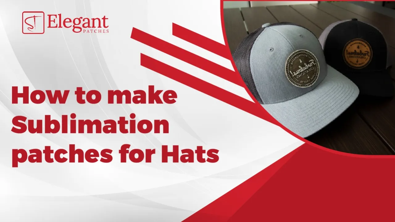 how to make sublimation patches for hats