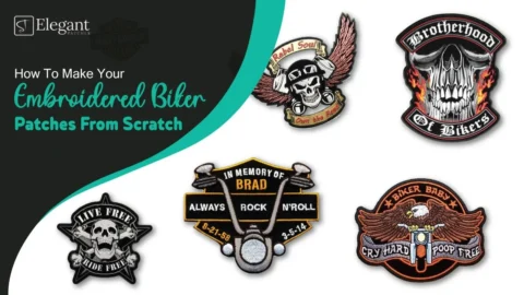 How to Make Your Embroidered Biker Patches from Scratch