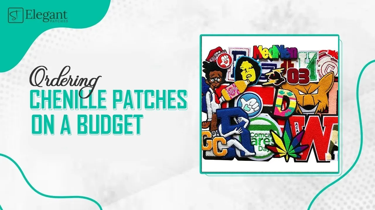 ordering chenille patches on a budget