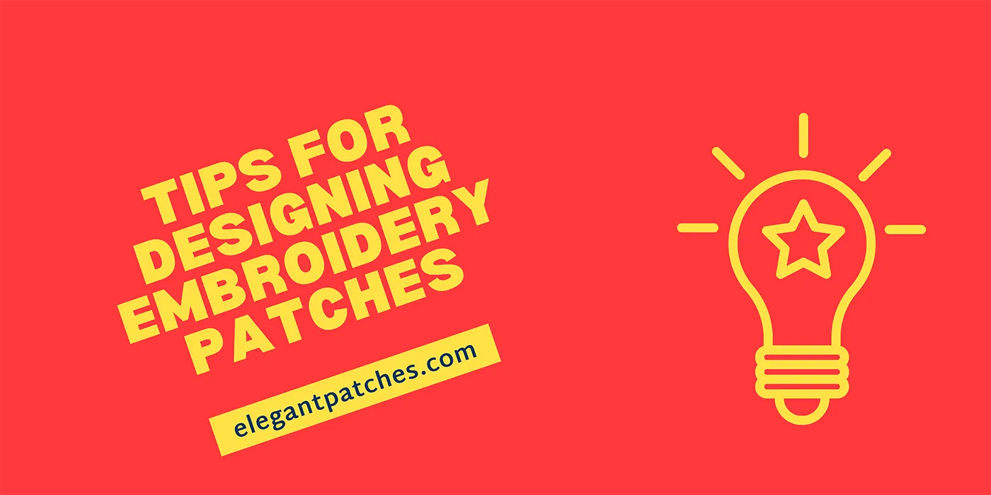 tips for designing embroidery patches