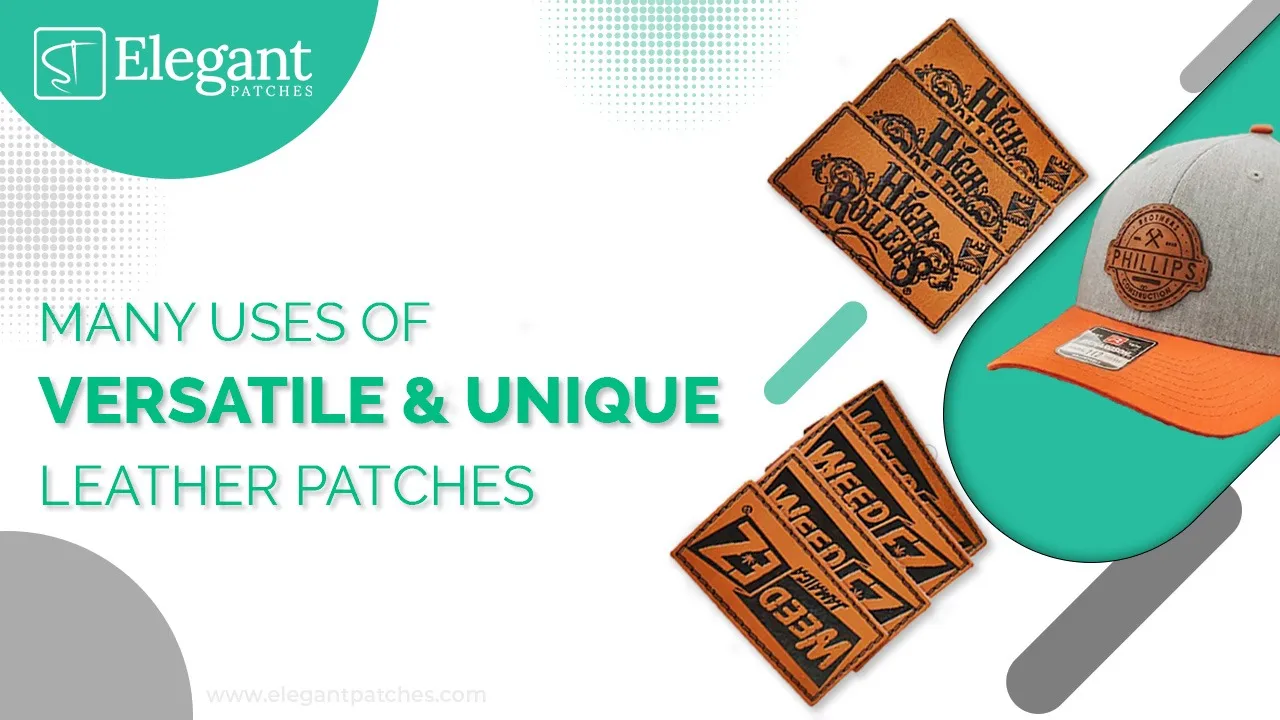 uses of versatile and unique leather patches