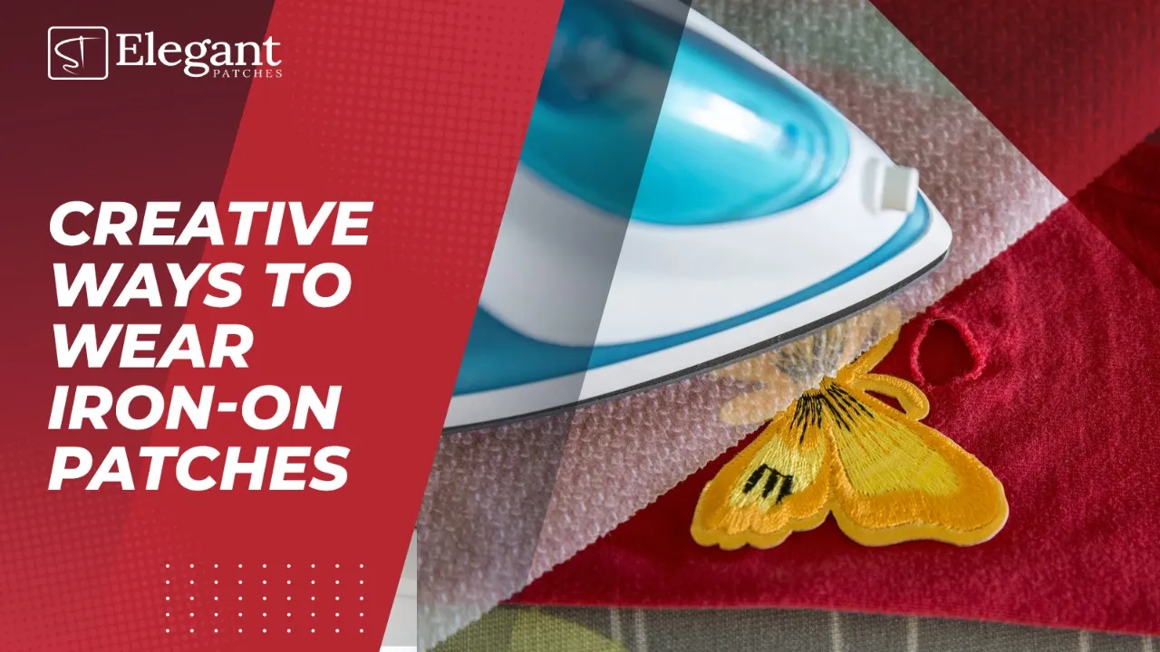 ways to wear iron on patches