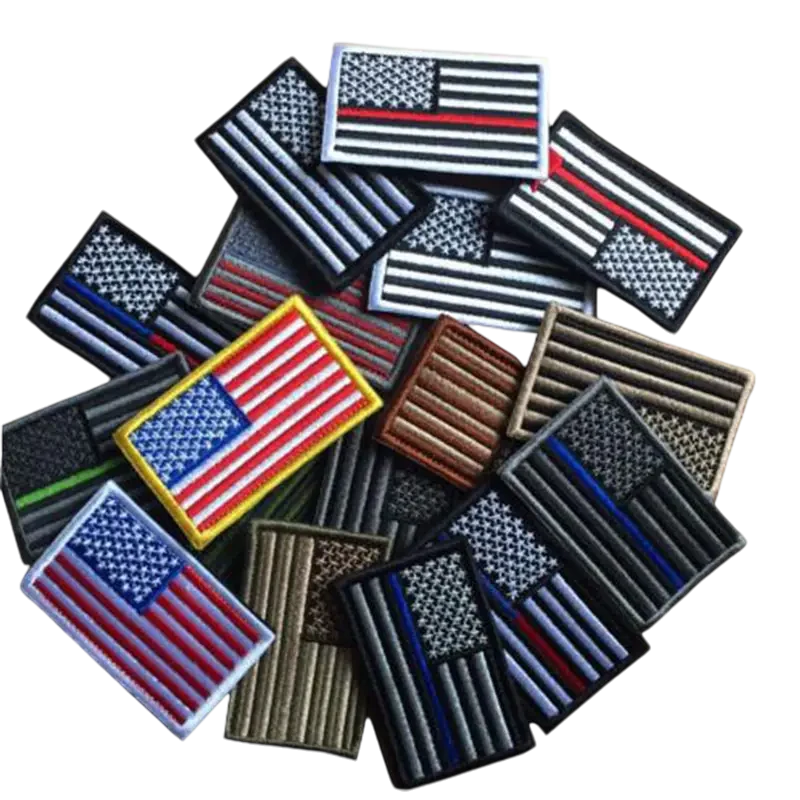 American Flag Sew On Patches