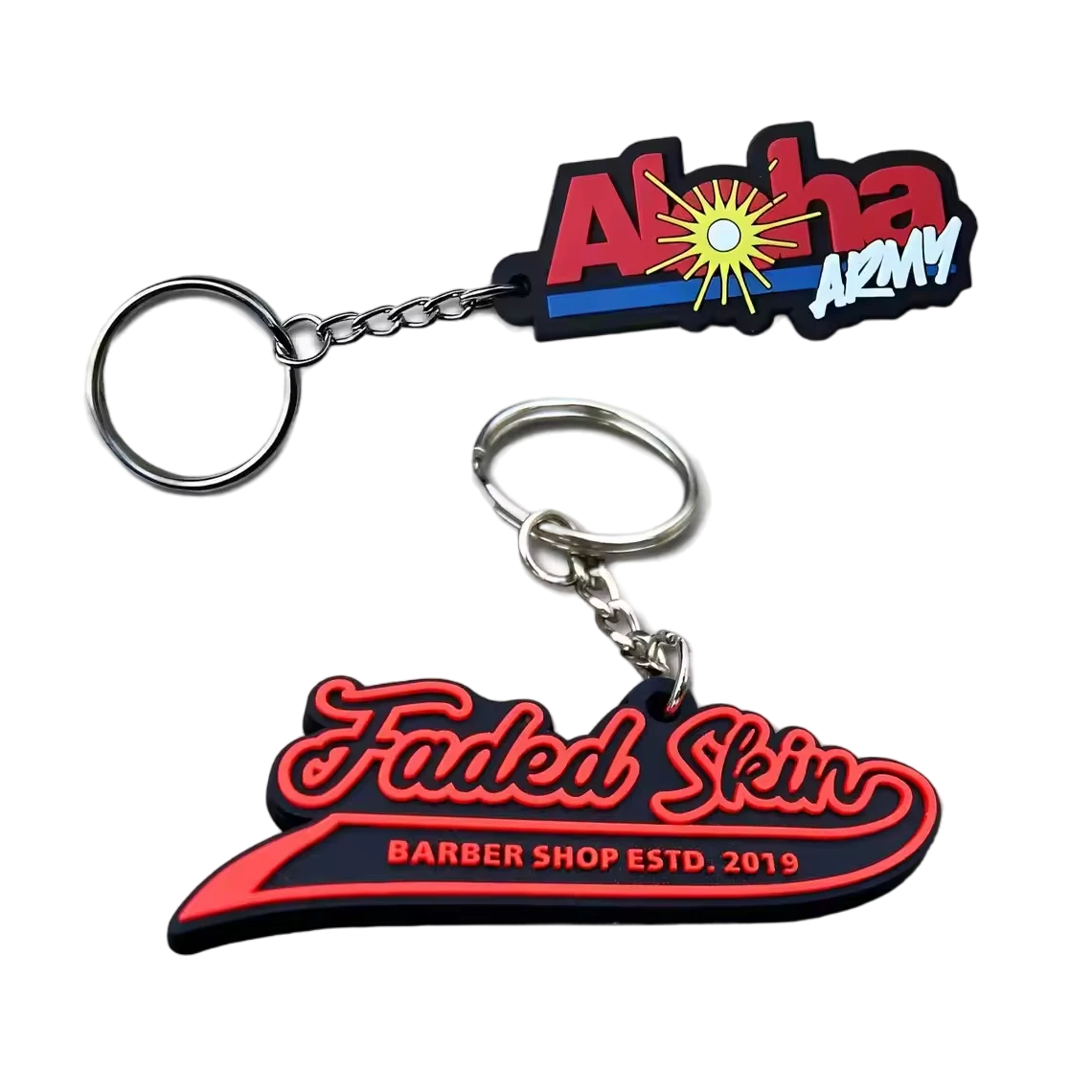 Custom Made PVC Keychains Wholesale