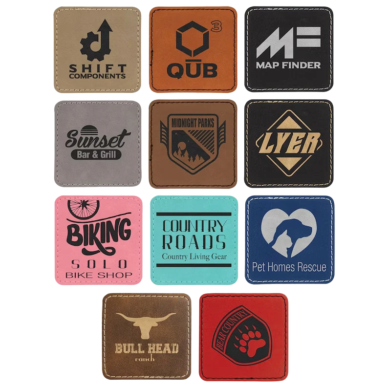 custom leather patches