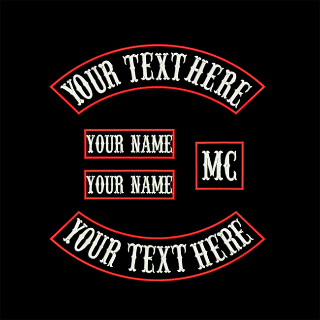 Customize Your Biker Club Patches
