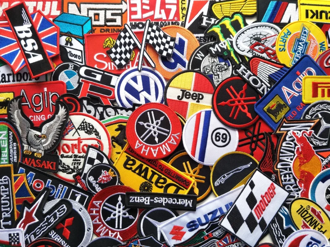 Custom embroided iron-on patches
