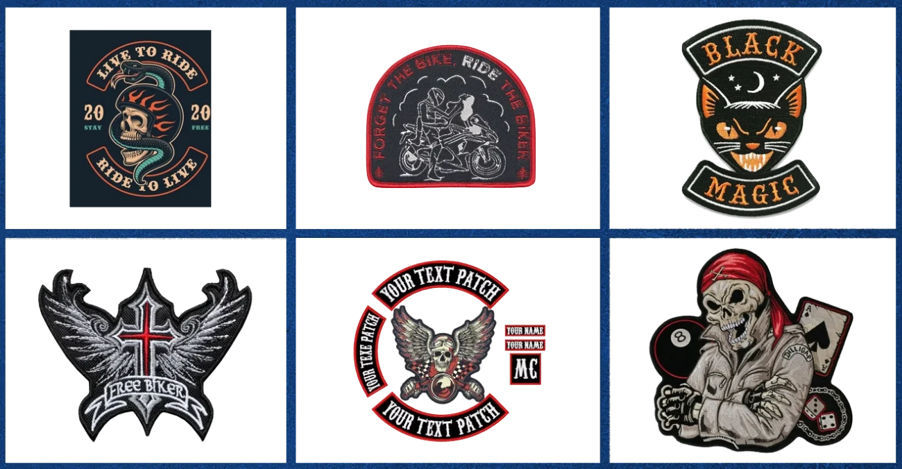 Motorcycle Patches vs Biker Patches