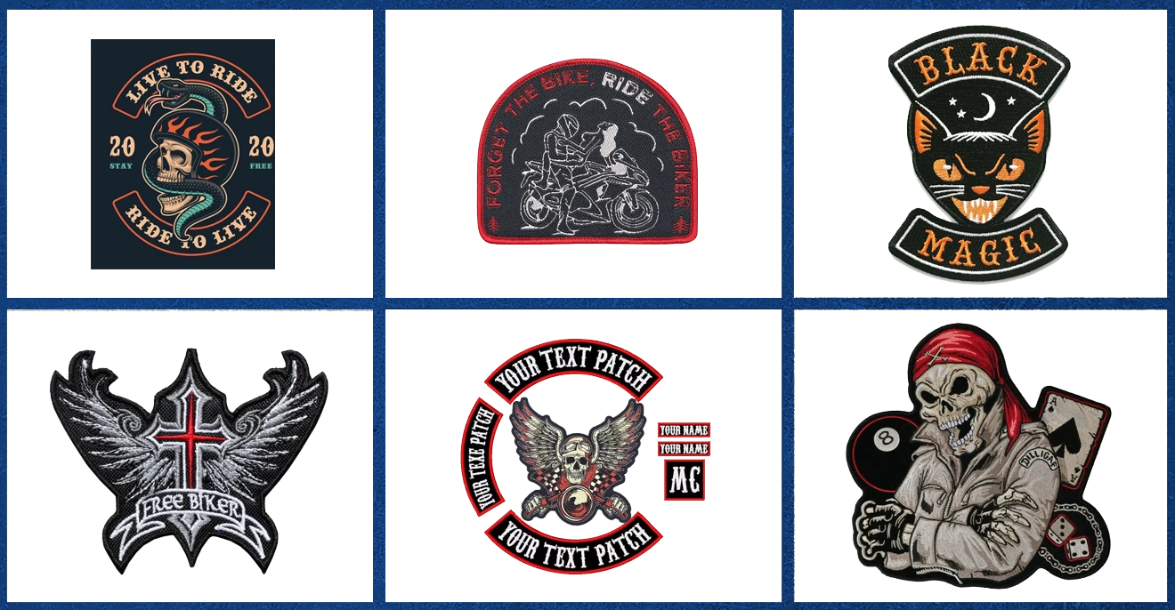 Motorcycle Patches vs Biker Patches
