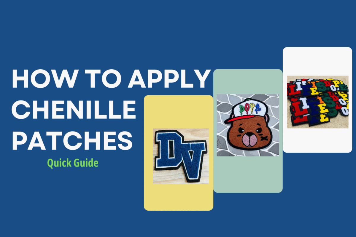 How to Apply Chenille Patches