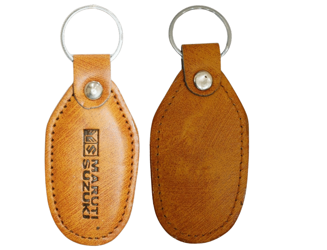 custom leather keychains