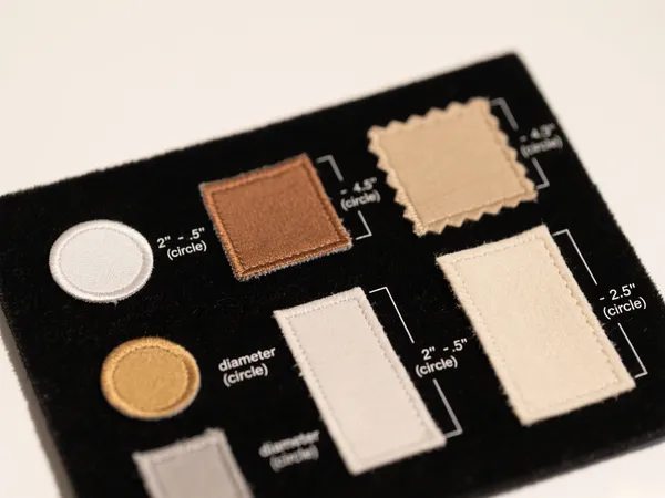 Get to Know Materials Before Choosing the Perfect Standard Patch Size