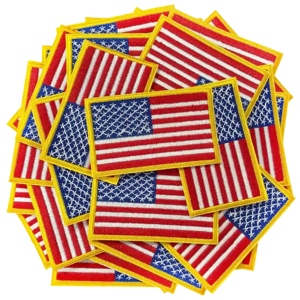 American Flag Patches by Elegant Patches